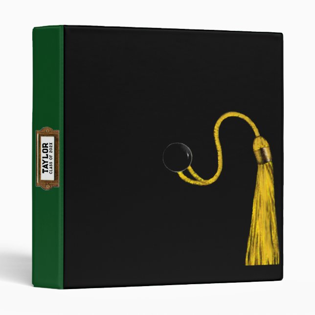 Graduation 2025 Scrapbook Binder (Front/Spine)