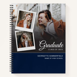 Graduation 2025 Script Grad Party Photos Guest Notebook