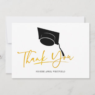 Graduation 2025 Script Grad Thank You Card