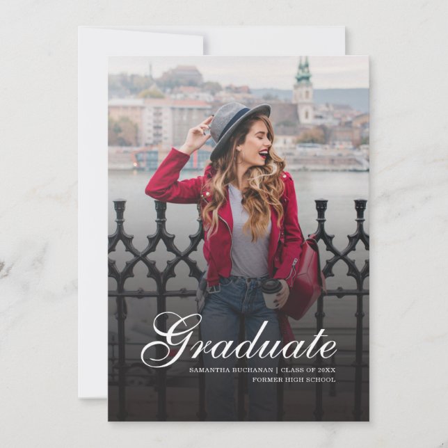 Graduation 2025 Script Photo Announcement (Front)