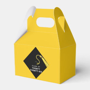 Graduation 2025 Yellow Favour Boxes