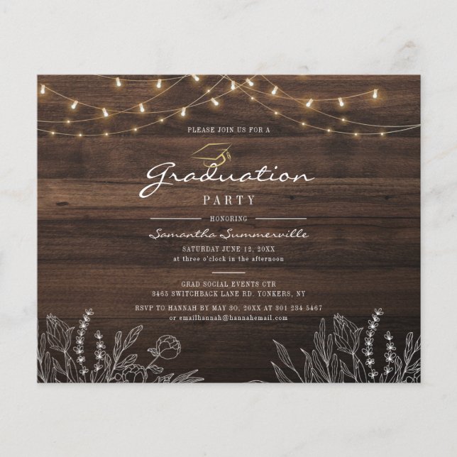 Graduation 2026 Grad Party Invitation (Front)