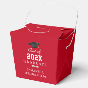 Graduation 2026 High School Grad Custom Favor Box