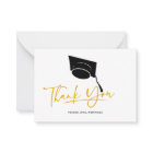 Graduation 2026 Minimalist Grad Script Thank You
