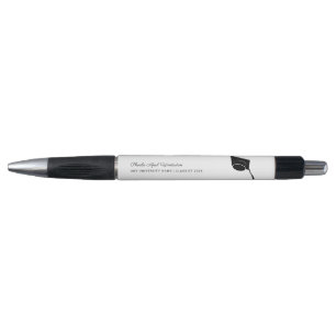 Graduation 2026 Modern Typography Grad Cap Pen
