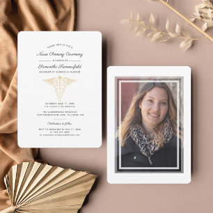 Graduation 2026 Nurse Pinning Ceremony Invitation