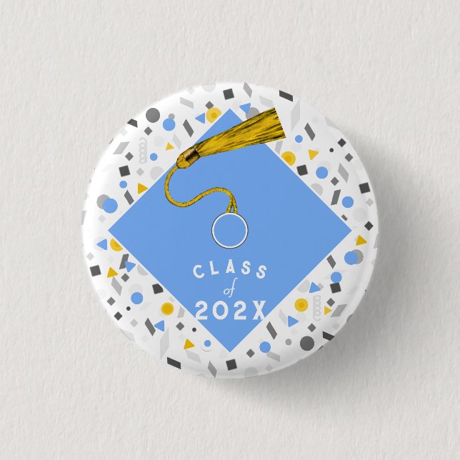 Graduation 2026 Party Favours 1 Inch Round Button (Front)