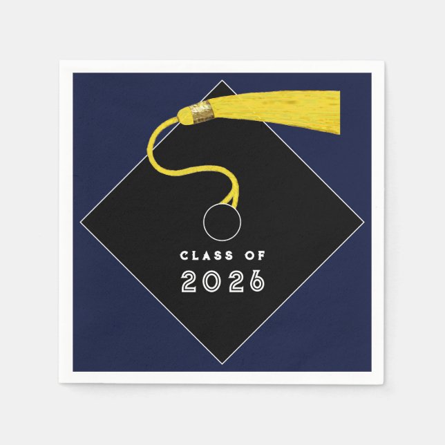 Graduation 2026 Party Napkin (Front)