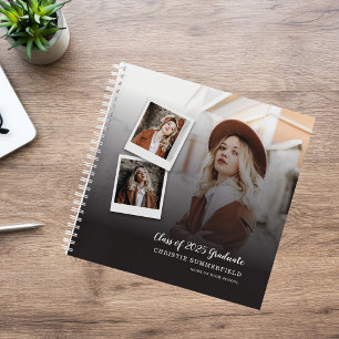 Graduation 2026 Photo Collage Script Guest Book 