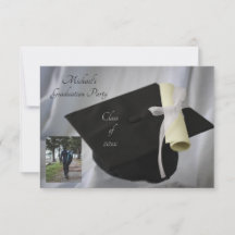 Graduation 2 Photo Invitation