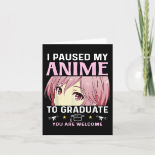 Graduation 5th 8th Grade Cl 2025 Anime Middle Scho Card