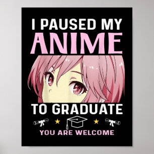 Graduation 5th 8th Grade Cl 2025 Anime Middle Scho Poster