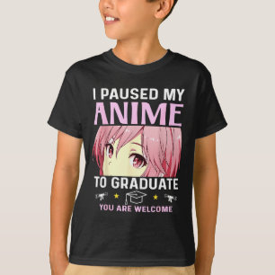 Graduation 5th 8th grade class 2025 anime middleGr T-Shirt