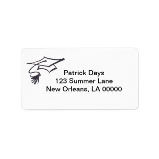 Graduation address labels