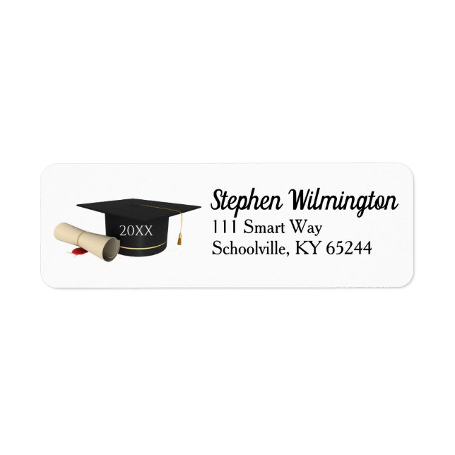 Graduation Address Labels Class of 2025   (Front)