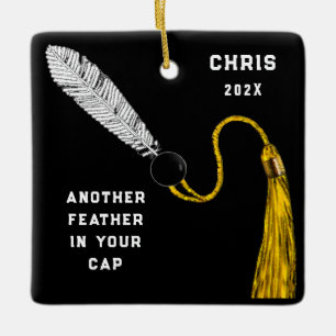 Graduation Advanced Degree Ceramic Ornament