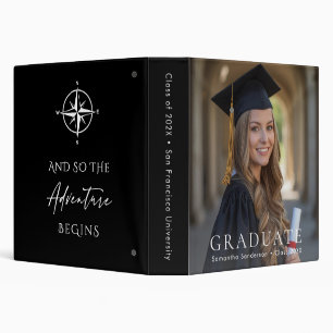Graduation Adventure Begins Personalized Photo Binder