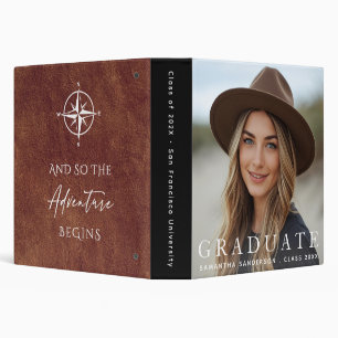 Graduation Adventure Photo Personalized Binder