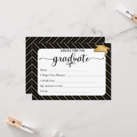 Graduation Advice Cards-Advice for Graduates