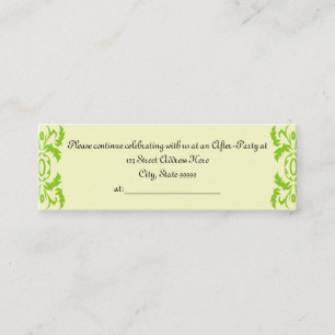 Graduation After Party Invite Profile Cards
