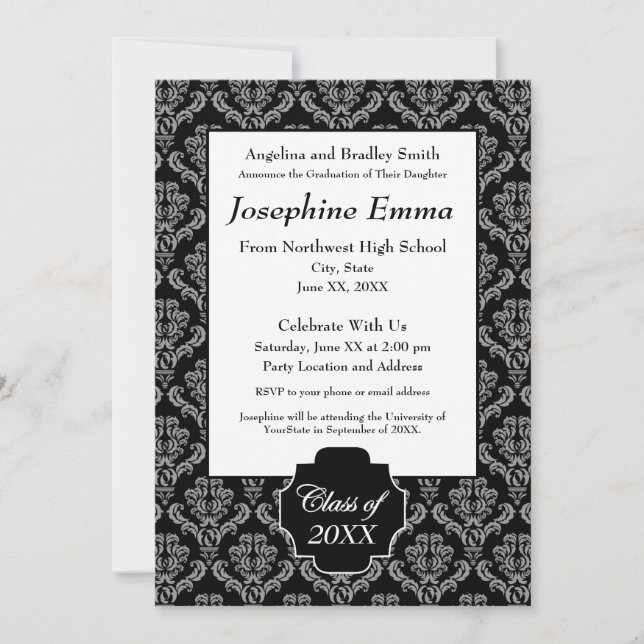 Graduation Annoucement and Invitation (Front)