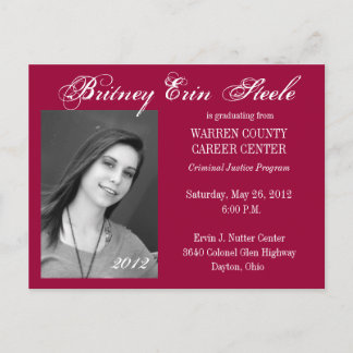 Graduation Announcement