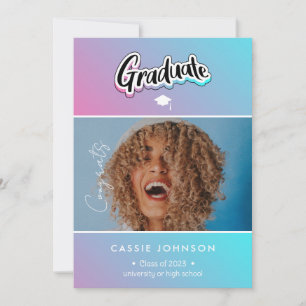 Graduation announcement