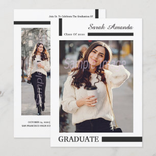 Graduation Announcement and Invitation