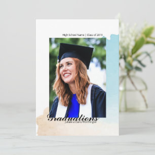 Graduation Announcement Card