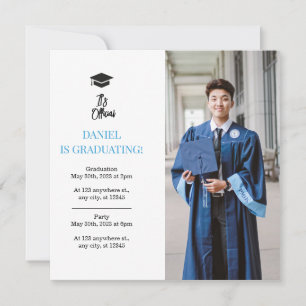 Graduation Announcement Card Graduation Invitation