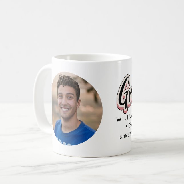 Graduation Announcement Class of 2023 Coffee Mug (Front Left)