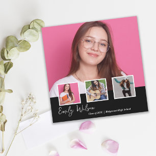 Graduation Announcement Class of 2026 Grad Photo