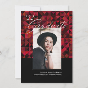 GRADUATION ANNOUNCEMENT Minimalist Design