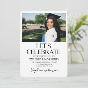 Graduation Announcement, Senior Graduation 2025 Invitation