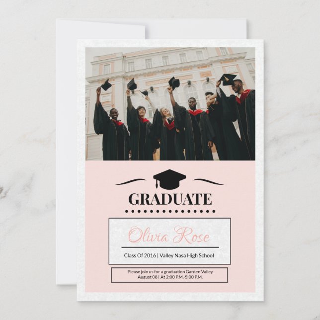Graduation Announcement Template (Front)