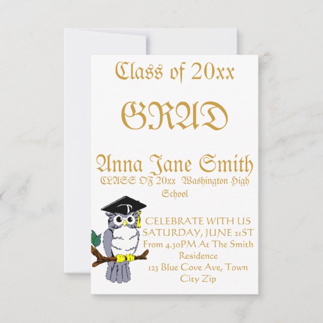 Graduation Announcements (Front)