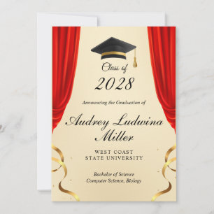 Graduation Announcements No Photo