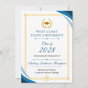 Graduation Announcements Without Photo