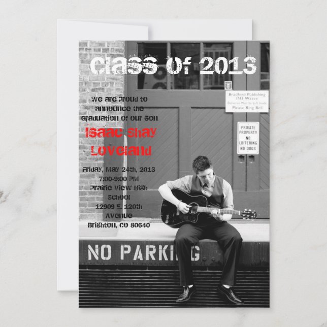 Graduation Announcments Announcement (Front)