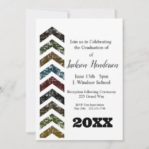 Graduation Arrow Invitation Class of 2023