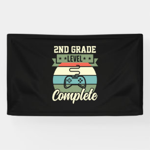 Graduation Art   2nd Grade Level Complete Banner