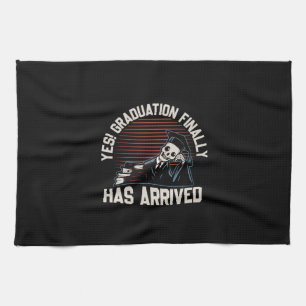 Graduation Art Graduation Finally Has Arrived Kitchen Towel