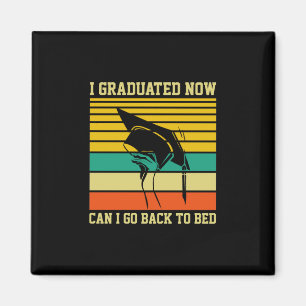 Graduation Art   I Graduated Now Magnet