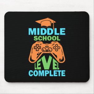 Graduation Art   Middle School Level Complete Mouse Pad