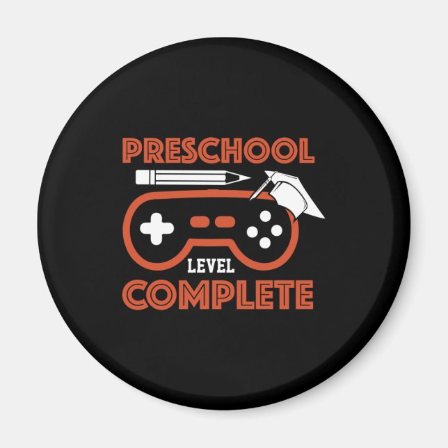 Graduation Art | Preschool Level Complete Magnet (Front)