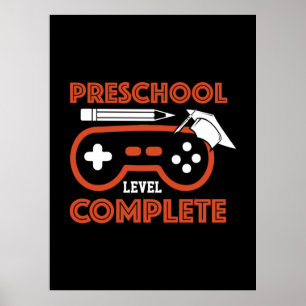 Graduation Art   Preschool Level Complete Poster