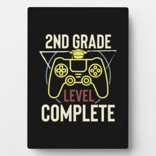 Graduation Art   Second Grade Level Complete Plaque