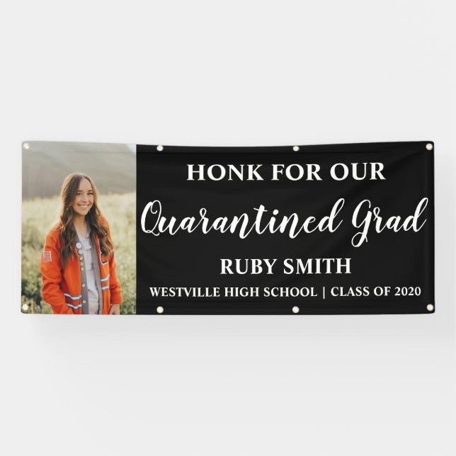 Graduation Banner for Quarantined Grads (Horizontal)
