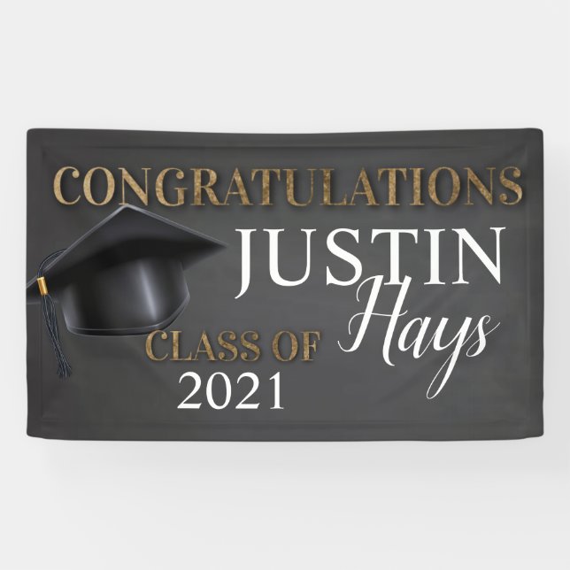 Graduation banner, Graduation party, grad party Banner (Horizontal)