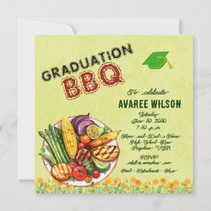 Graduation BBQ Invitation